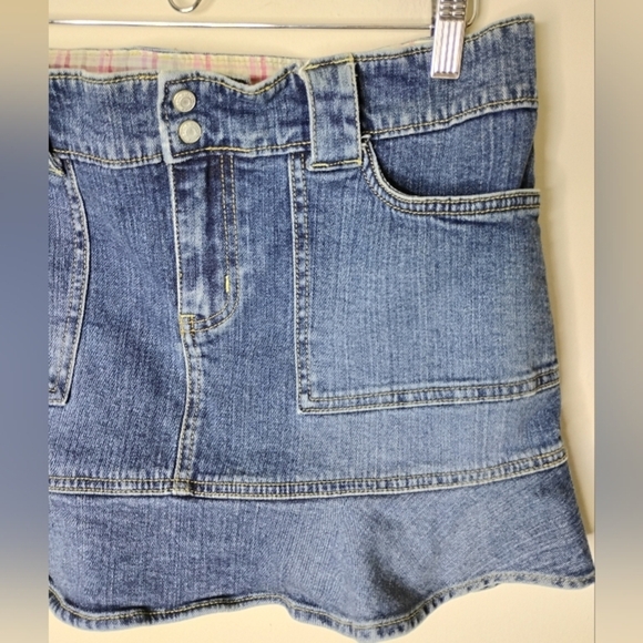 Vintage Old Navy Womens Mini Skirt Fall 2004 Low-Rise Stretch Size 10 Grunge Y2K - Picture 3 of 7